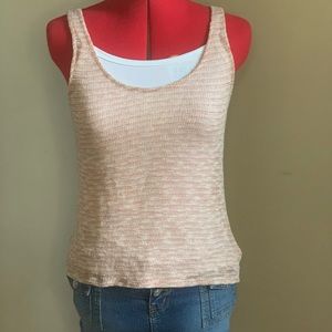 Mauve semi sheer top